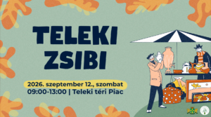 Teleki Zsibi bolhapiac plakát – 2026. szeptember 12., Teleki téri Piac