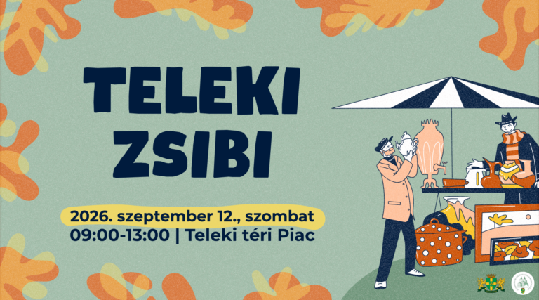 Teleki Zsibi bolhapiac plakát – 2026. szeptember 12., Teleki téri Piac
